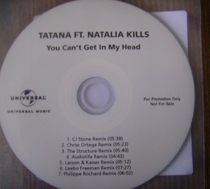 télécharger l'album Tatana ft Natalia Kills - You Cant Get In My Head Remixes