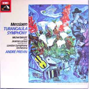 Olivier Messiaen - Turangalîla Symphony album cover