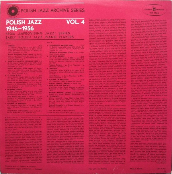 baixar álbum Download Various - Early Polish Jazz Piano Players album