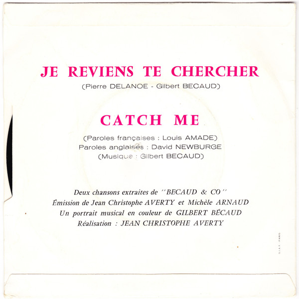 ladda ner album Bécaud And Co - Je Reviens Te Chercher
