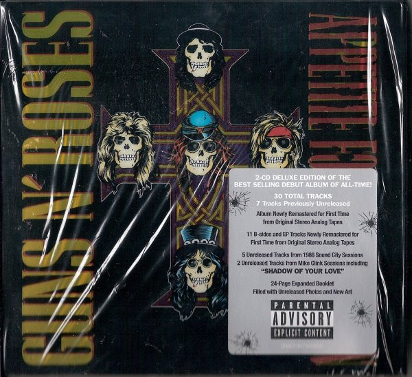 The Knife Music - Guns 'N Roses - Appetite for Destruction Formato