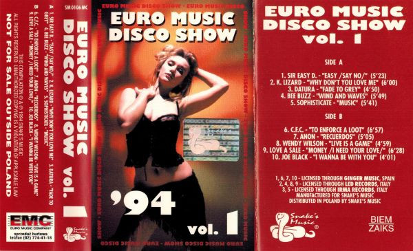 lataa albumi Various - Euro Music Disco Show Vol 2