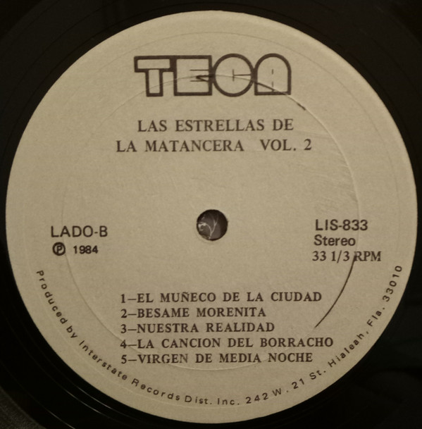 last ned album La Sonora Matancera - Las Estrellas De La Sonora Matancera Volumen No 2