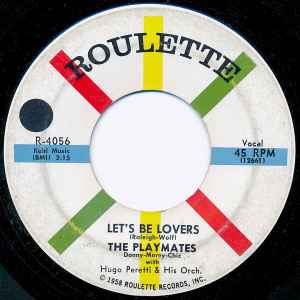 The Playmates - Let's Be Lovers album cover