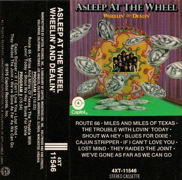 Asleep At The Wheel – Wheelin' And Dealin' (1976, Winchester