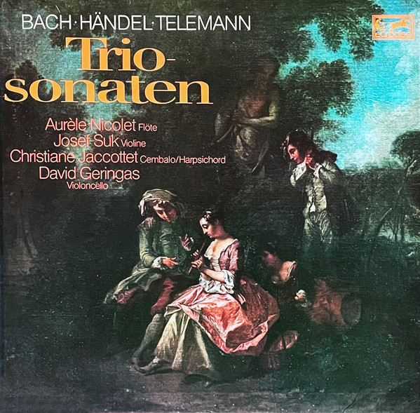ladda ner album Johann Sebastian Bach, Georg Friedrich Händel, Georg Philipp Telemann - Trio Sonaten