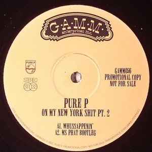 Pure P - On My New York Shit Pt. 2 album cover