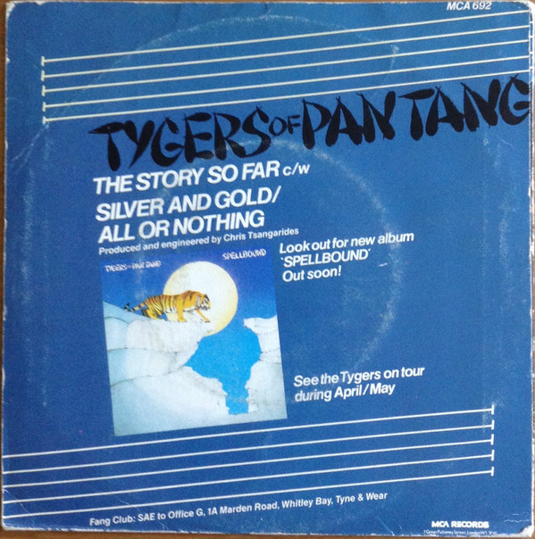 télécharger l'album Tygers of Pan Tang - The Story So Far