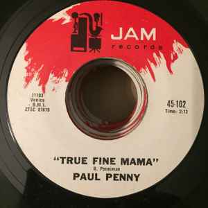 Paul Penny - True Fine Mama / Two Lovers Ways album cover