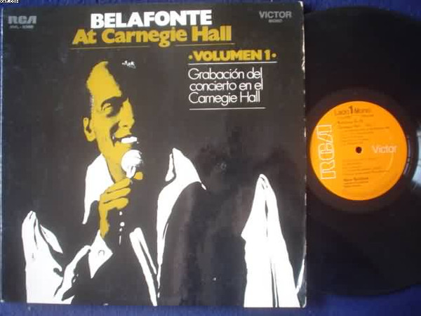 Harry Belafonte – Belafonte At Carnegie Hall, Vol. 1 (1959, Vinyl