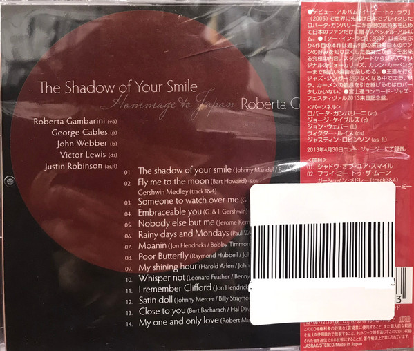 Roberta Gambarini – The Shadow Of Your Smile - Homage To Japan