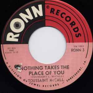 Nothing Takes The Place Of You / Shimmy - Toussaint McCall