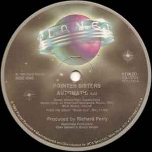 Pointer Sisters - Automatic album cover