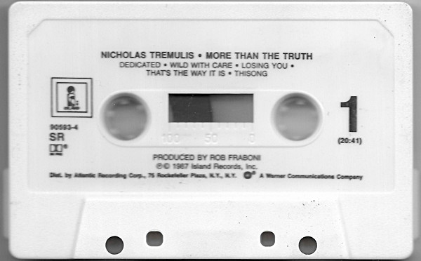 baixar álbum Nicholas Tremulis - More Than A Truth