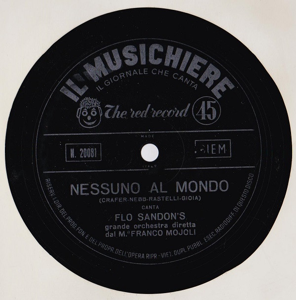 baixar álbum Flo Sandon's - Nessuno Al Mondo