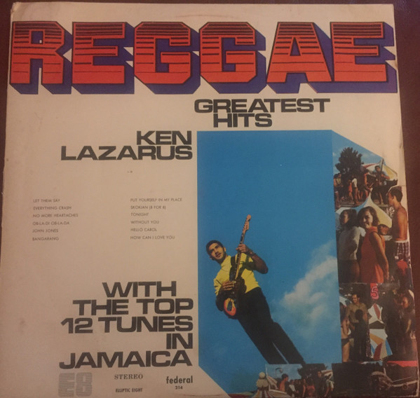 Ken Lazarus – Reggae Greatest Hits (1970, Vinyl) - Discogs
