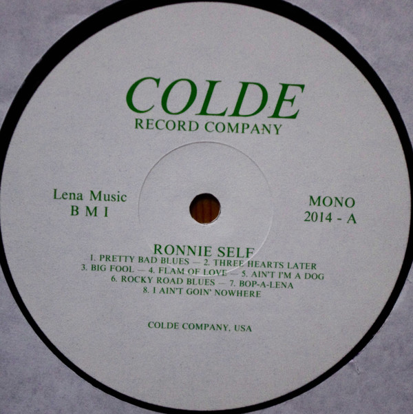 last ned album Ronnie Self - Ronnie Self