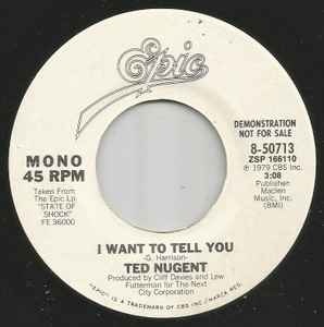 I Want To Tell You (Vinyl, 7