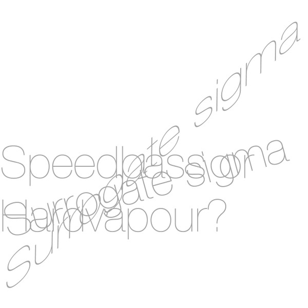 descargar álbum Surrogate sigma - Speedbass Or Hardvapour