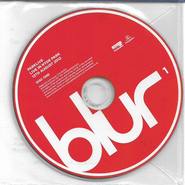 Blur - Parklive | Releases | Discogs