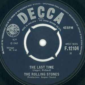 The Last Time (Vinyl, 7