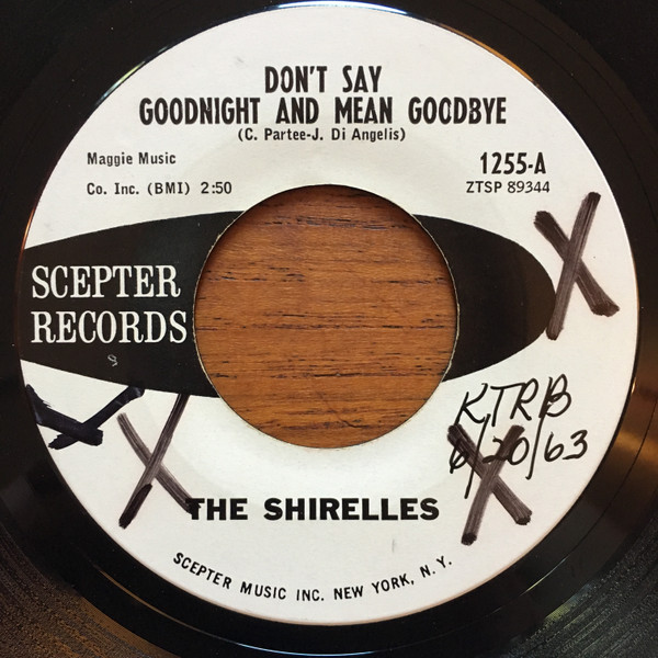 Album herunterladen The Shirelles - Dont Say Goodnight And Mean Goodbye