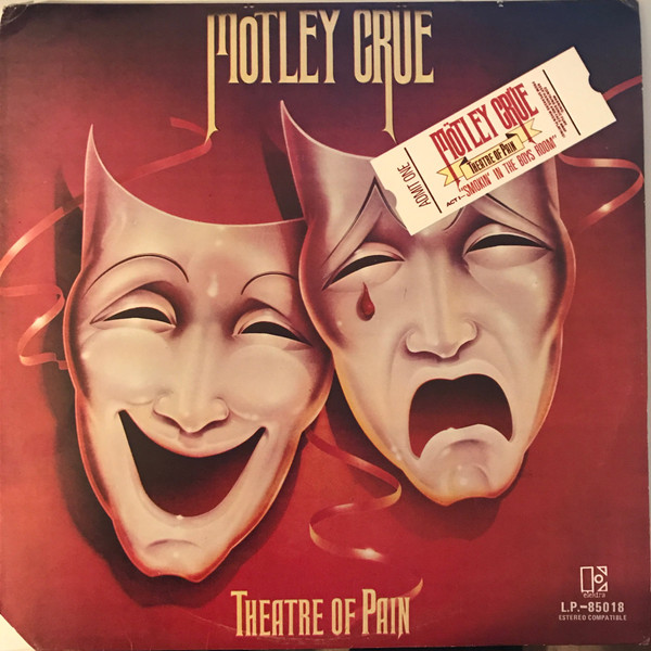 Mötley Crüe – Theatre Of Pain (1985, Vinyl) - Discogs