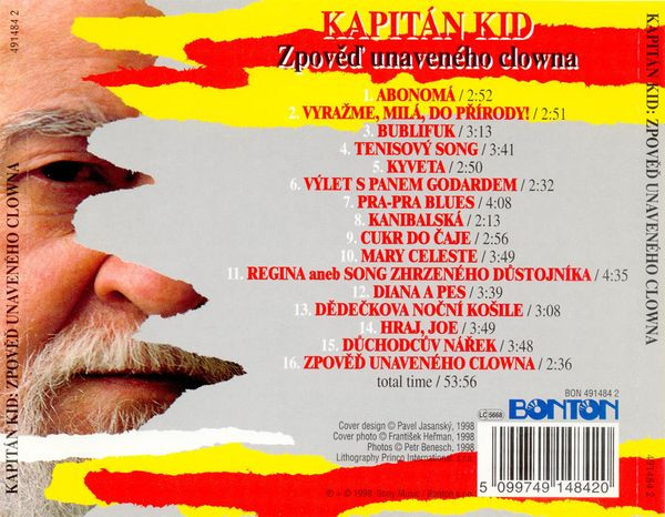 descargar álbum Kapitán Kid - Zpověď Unaveného Clowna