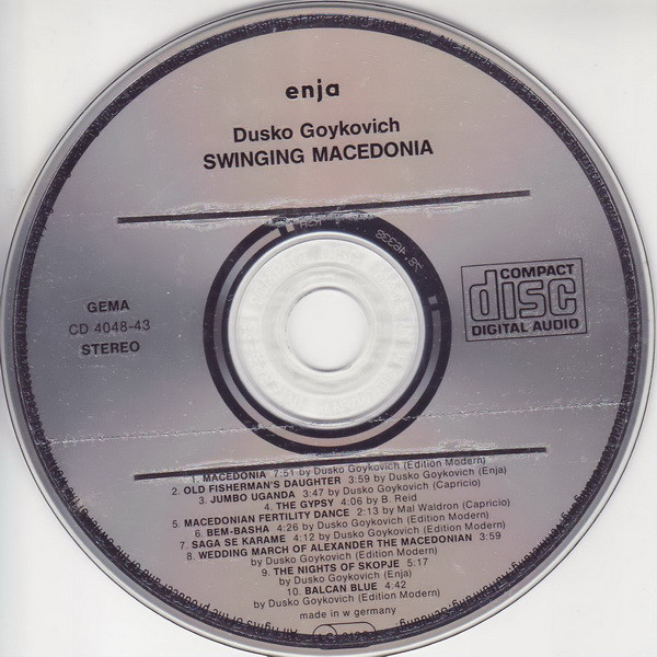 Dusko Goykovich - Swinging Macedonia | Releases | Discogs