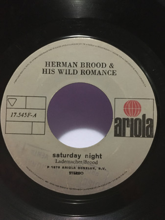 descargar álbum Herman Brood - Saturday NightRock Roll junkie