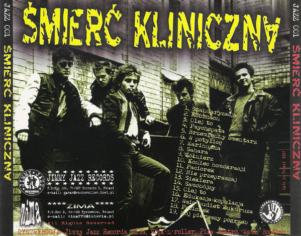 Album herunterladen Śmierć Kliniczna - 1982 1984