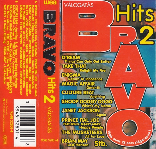 Bravo Hits 2 (1994, Cassette) - Discogs