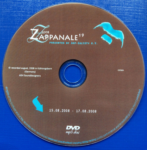 descargar álbum Various - Zappanale 19 2008 Presented By Arf Society EV