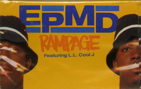EPMD Featuring L.L. Cool J – Rampage (1991, Slipcover, Cassette 