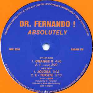 Dr. Fernando! - Absolutely