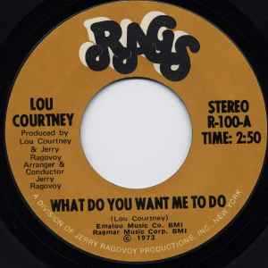 What Do You Want Me To Do / Beware - Lou Courtney