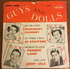 Various - Songs from Guys And Dolls album cover
