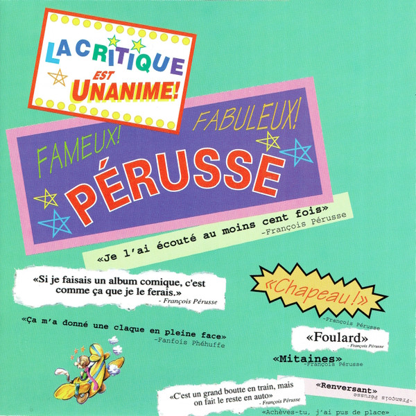 François Pérusse - L'Album Du Peuple Tome 3 | Zero Musique (ZMBD 4) - 5