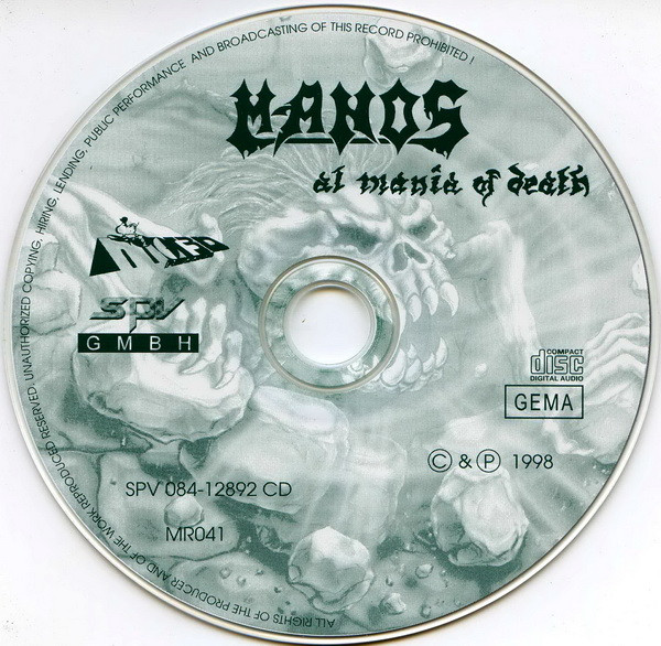 baixar álbum Manos - At Mania Of Death