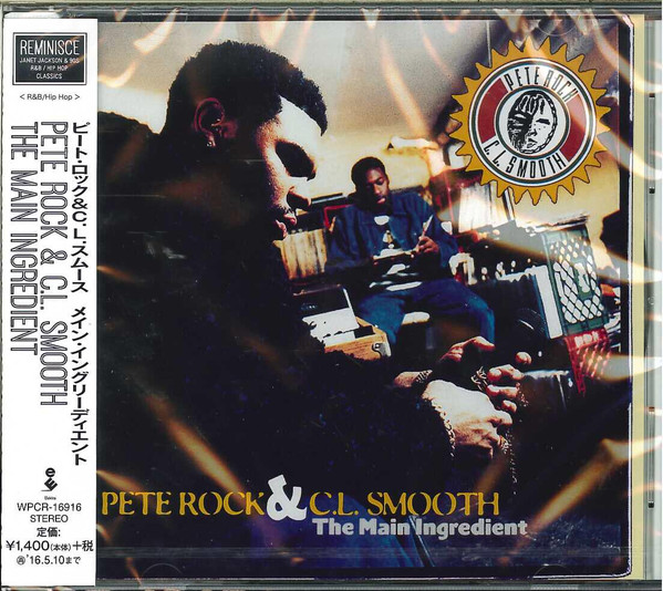 Pete Rock & C.L. Smooth – The Main Ingredient (2015, CD) - Discogs