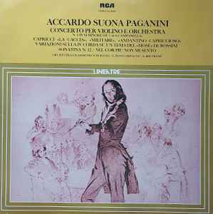 Accardo Suona Paganini Concerto Per Violino E Orchestra (Vinyl, LP, Album, Stereo) for sale