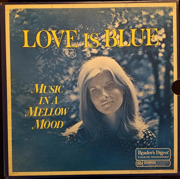 Vintage 1969 Vinyl Record Music Album Love is Blue Music in a