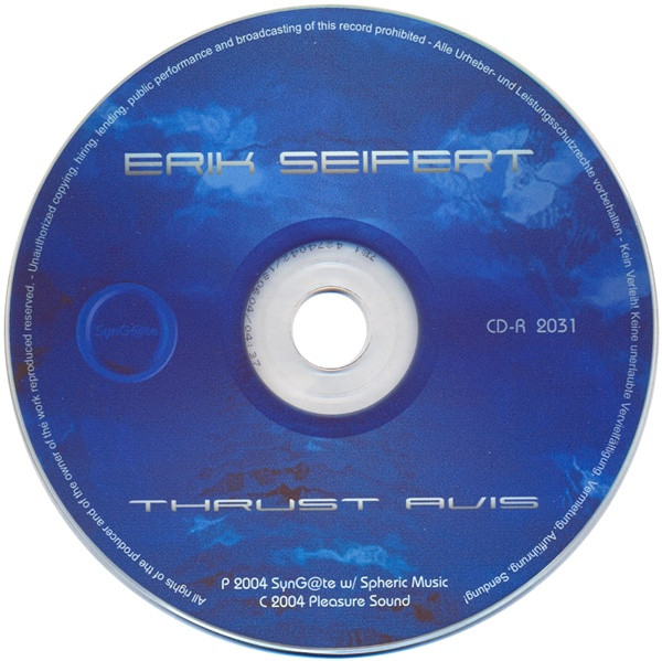 baixar álbum Erik Seifert - Thrust Avis