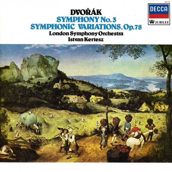 ladda ner album Dvořák, London Symphony Orchestra, Istvan Kertesz - Symphony No 3 Symphonic Variations Op 78