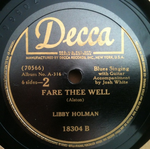 télécharger l'album Libby Holman Accompanied By Josh White - Blues Till Dawn
