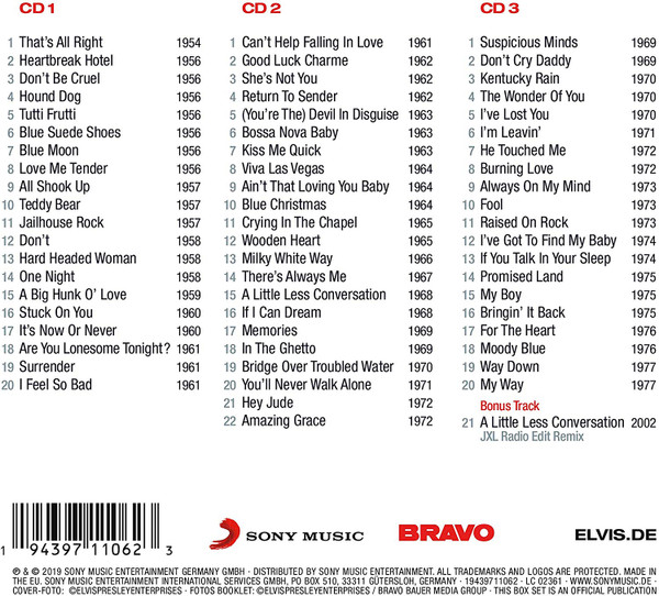 Album herunterladen Elvis - Bravo Elvis 85