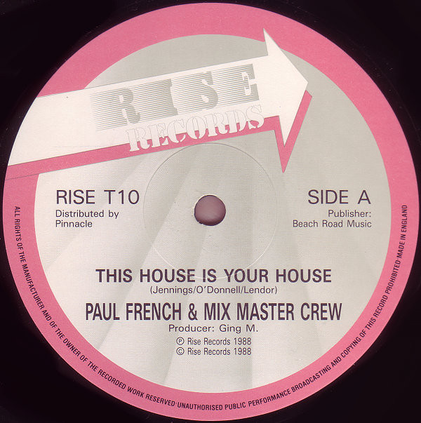 last ned album Paul French & Mix Master Crew - This House Is Your House