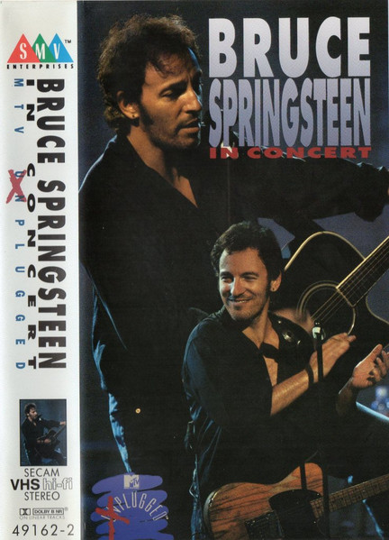 Sæt tøj væk Kvæle fiktion Bruce Springsteen – In Concert (MTV Unplugged) (1992, VHS) - Discogs