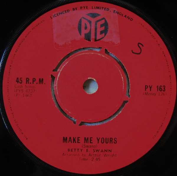 Bettye Swann – Make Me Yours (1967, Vinyl) - Discogs