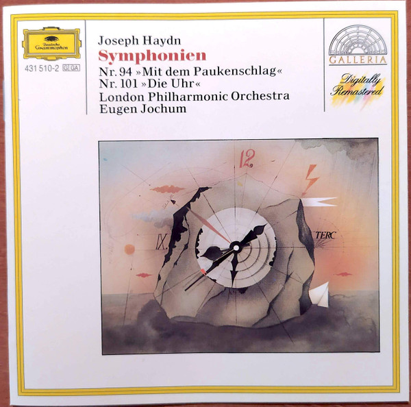 ladda ner album Joseph Haydn London Philharmonic Orchestra, Eugen Jochum - Symphonien Nr 94 Mit Dem Paukenschlag Nr 101 Die Uhr